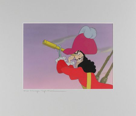 Lot #322 Captain Hook limited edition cel from Peter Pan (Rerelease) - Image 2