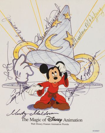 Lot #332 Mickey Mouse as the Sorcerer’s Apprentice ‘Hats Off’ cel - Image 3