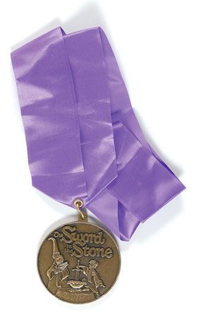 Lot #349 The Sword in the Stone presentation medal - Image 1