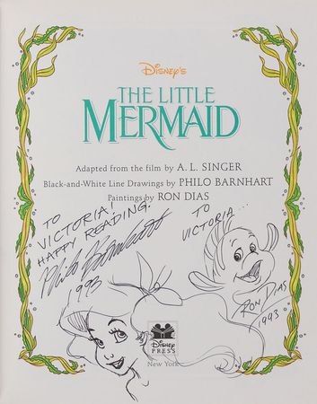 Lot #347 Walt Disney Artists signed books - Image 2