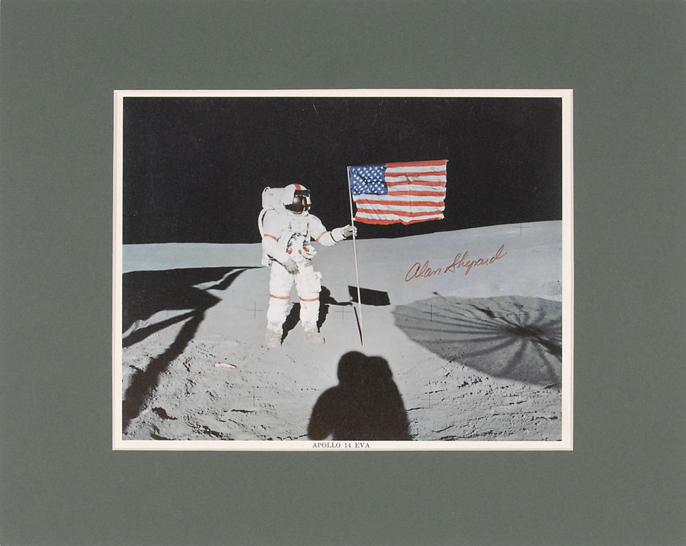Alan Shepard Signed Photograph | RR Auction