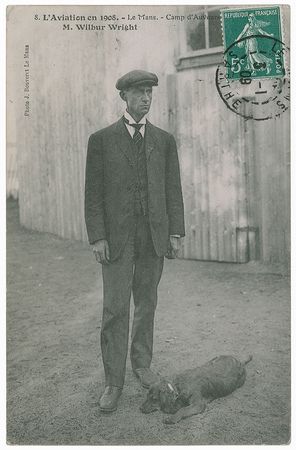 Lot #546 Wright Brothers and Aviation: Impressive collection of early 20th century aviation postcards - Image 1