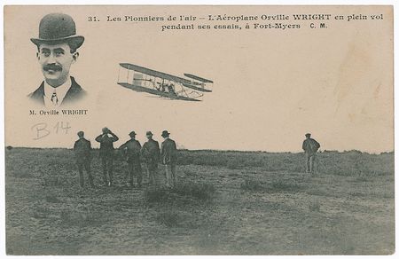 Lot #546 Wright Brothers and Aviation: Impressive collection of early 20th century aviation postcards - Image 3