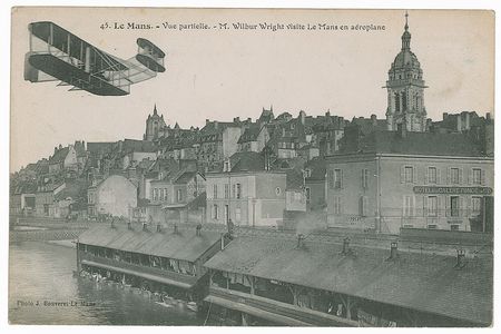 Lot #546 Wright Brothers and Aviation: Impressive collection of early 20th century aviation postcards - Image 5