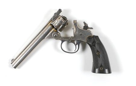 Lot #480 Harrington and Richardson Premier Second Model Top Break Double Action Revolver Revolver - Image 3