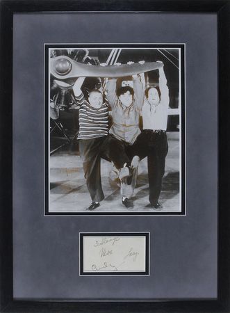 Lot #943 Three Stooges: The greatest Stooge trio—Moe, Larry, and Curly - Image 1