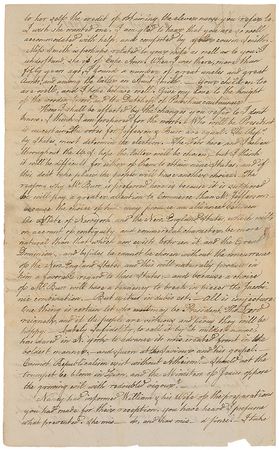 Lot #227 Declaration of Independence: William Ellery: “Who will be President is uncertain. The votes for Jefferson & Burr are equal” - Image 2