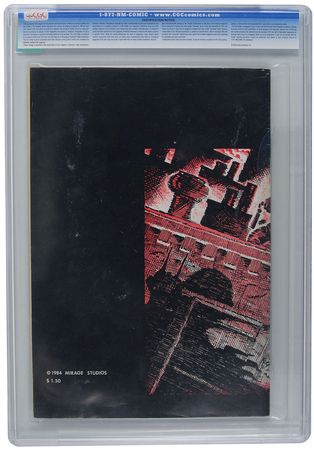 Lot #657 Teenage Mutant Ninja Turtles: Rare CGC-graded Ninja Turtles #1, first printing - Image 2