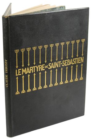 Lot #759 Claude Debussy: Rare and beautifully bound score inscribed to his biographer - Image 3