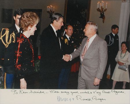 Lot #175 Ronald Reagan Signed Photograph - Image 2