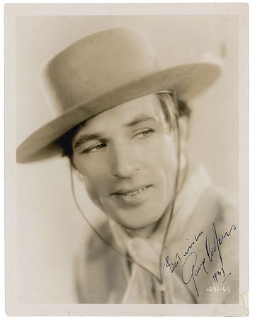 Lot #1068 Gary Cooper Signed Photograph - Image 1