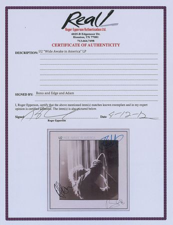 Lot #832 U2 Album - Image 3