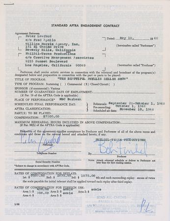 Lot #1005 Peter Lawford Archive - Image 6