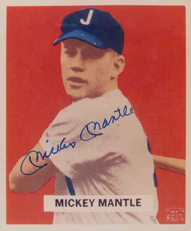Lot #1103 Mickey Mantle Signed Photograph - Image 2
