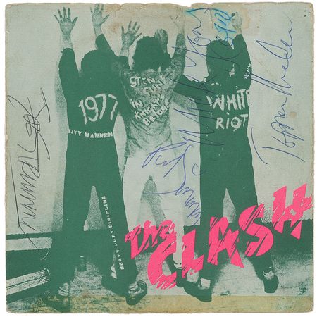 Lot #799 The Clash 45 RPM Record Sleeve - Image 1