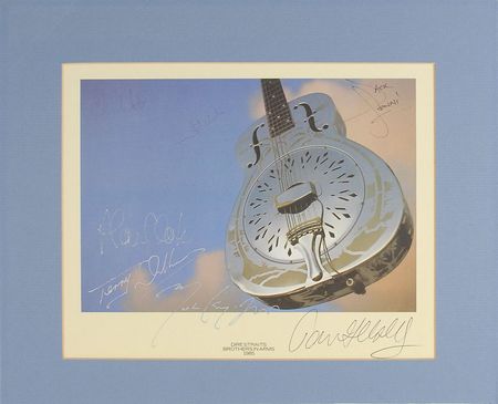 Lot #861 Dire Straits Print - Image 1
