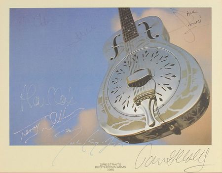 Lot #861 Dire Straits Print - Image 2
