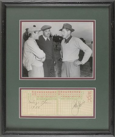 Lot #1102 Joe Louis Golf Scorecard - Image 1