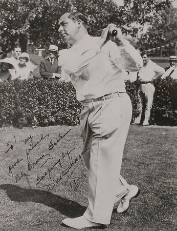 Lot #1039 Walter Hagen Signed Photograph - Image 2