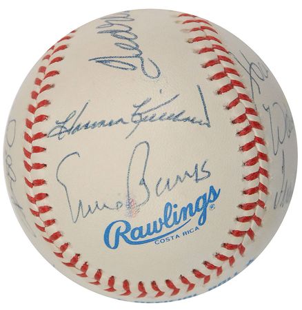 Lot #1034 Baseball: 500 Home Run Club Baseball - Image 5