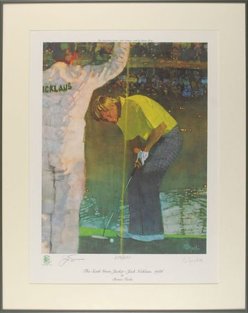 Lot #1109 Jack Nicklaus Print - Image 1