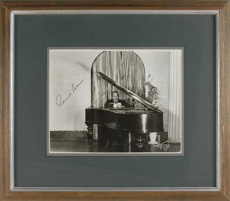 Lot #842 Count Basie Signed Photograph - Image 1