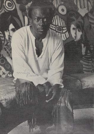 Lot #806 Miles Davis Signed Photograph - Image 2