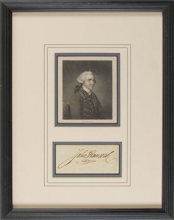 Lot #265 John Hancock: Choice signature of one of America’s greatest patriots - Image 1