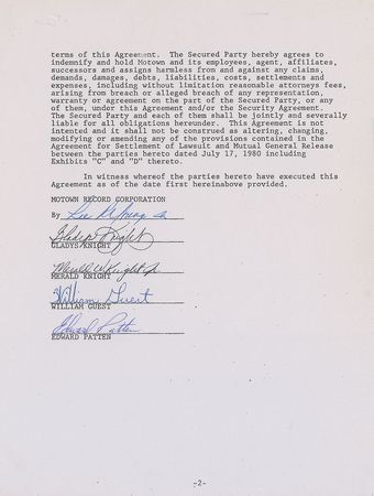 Lot #874 Gladys Knight and the Pips - Image 1