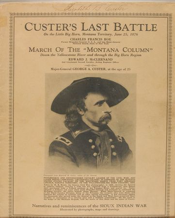 Lot #415 Elizabeth B. Custer Booklet Cover - Image 1