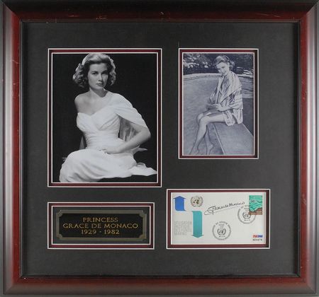 Lot #1001 Grace Kelly First Day Cover - Image 1