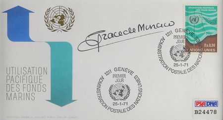 Lot #1001 Grace Kelly First Day Cover - Image 2