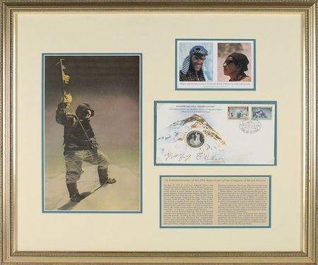Lot #367 Edmund Hillary and Tenzing Norgay First Day Cover - Image 1
