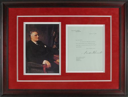 Lot #91 Franklin D. Roosevelt Typed Letter Signed - Image 1