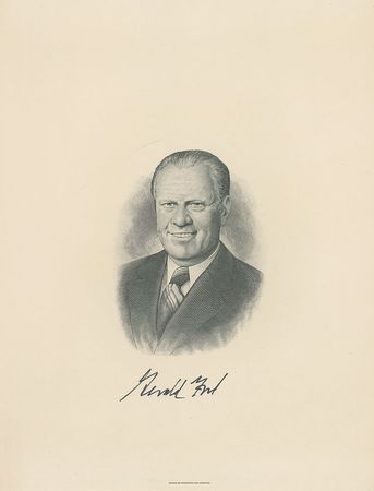 Lot #194 Presidents Engravings - Image 3