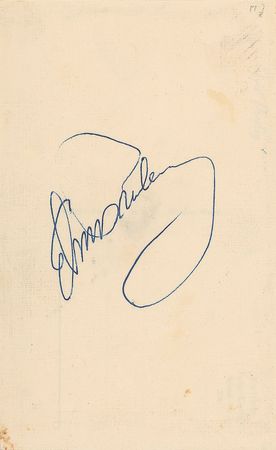 Lot #820 Elvis Presley Signature - Image 1