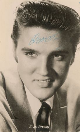 Lot #820 Elvis Presley Signature - Image 2