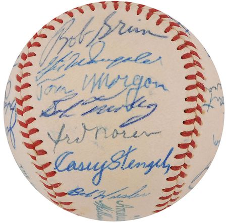 Lot #1044 NY Yankees Baseball - Image 2