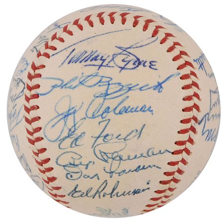 Lot #1044 NY Yankees Baseball - Image 3