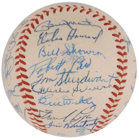 Lot #1044 NY Yankees Baseball - Image 4
