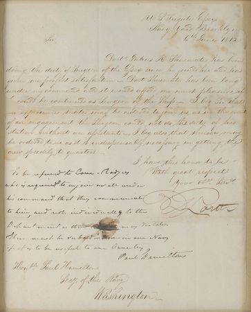 Lot #508 David D. Porter: ?There must be subordination in our Navy for it to be useful to our Country? - Image 2