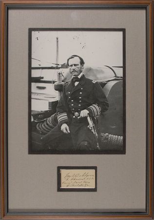 Lot #493 John A. Dahlgren Signature - Image 1