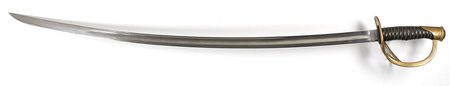 Lot #472 Civil War US Model 1860 Cavalry Saber - Image 4