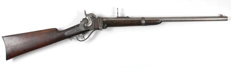 Lot #477 Civil War Sharps Model 1863 Percussion Carbine - Image 1