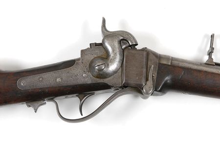 Lot #477 Civil War Sharps Model 1863 Percussion Carbine - Image 4