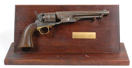 Lot #474 Civil War US Model 1860 Colt Percussion Army Revolver - Image 1
