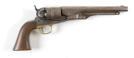 Lot #474 Civil War US Model 1860 Colt Percussion Army Revolver - Image 2