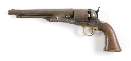 Lot #474 Civil War US Model 1860 Colt Percussion Army Revolver - Image 3