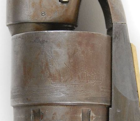 Lot #474 Civil War US Model 1860 Colt Percussion Army Revolver - Image 5