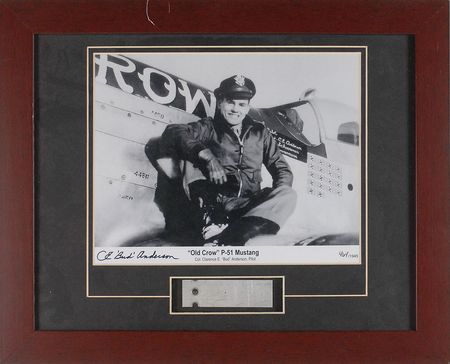 Lot #516 World War II Aviation Signed Photographs - Image 2